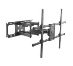 LINK Staffa A Muro Per Monitor Tv 60-100" Fino A 75 Kg Estensione Fino A 635 Mm Con Movimento Orizzontale E Verticale