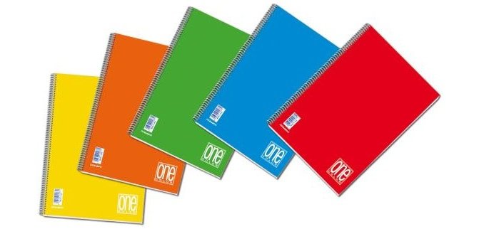 Blasetti One Color writing notebook A5 60 sheets Multicolour