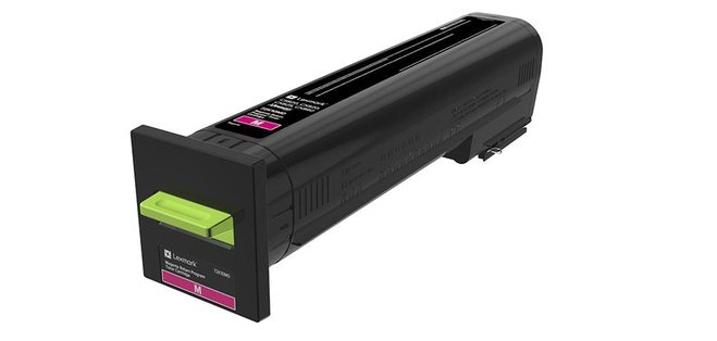 Lexmark - magenta - original - cartouche de toner - LCCP, LRP