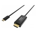 Vision TC 2MUSBCDP8K/BL câble DisplayPort 2 m USB Type-C Noir