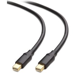 DLH DY-TU4701B câble DisplayPort 2 m Mini DisplayPort Noir