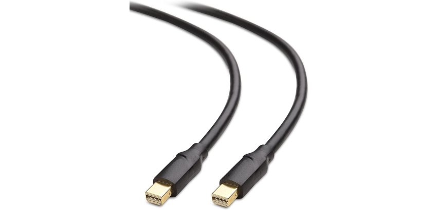 DLH DY-TU4701B câble DisplayPort 2 m Mini DisplayPort Noir