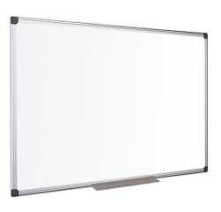 Bi-Office Maya Lacquered Steel Aluminium Framed
