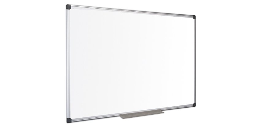 Bi-Office Maya Lacquered Steel Aluminium Framed
