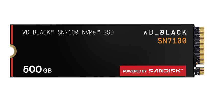 Western Digital Black WD_BLACK SN7100 NVMe 500 Go M.2 PCI Express 4.0