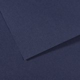 Papier dessin canson feuille mi-teintes n 140 grain gelatine haute teneur coton 160g 50x x65cm unicolore bleu indigo