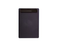 Porte-bloc maul go a4 plastique recycle porte-stylo integre dans pince coloris    noir