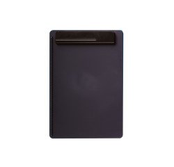 Porte-bloc maul go a4 plastique recycle porte-stylo integre dans pince coloris    noir