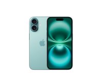 Apple iPhone 16 15,5 cm (6.1") SIM doble iOS 18 5G USB Tipo C 128 GB Verde azulado