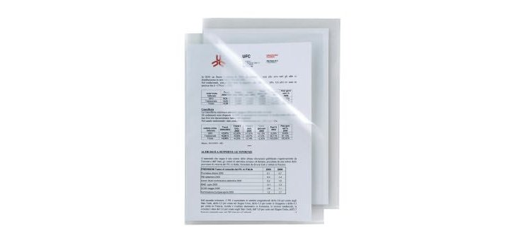 Cartellina a L Poli 150 - A4 - PP - buccia pesante - Sei Rota - conf. 25 pezzi