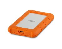 LaCie Rugged USB-C disco rigido esterno 4 TB 5400 Giri/min 2.5" USB tipo-C 3.2 Gen 1 (3.1 Gen 1) Arancione, Argento