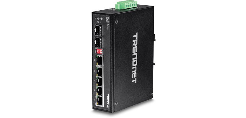Trendnet TI-G62 commutateur réseau Non-géré L2 Gigabit Ethernet (10/100/1000) Noir