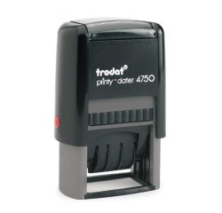 Trodat 4750 Autoinchiostrante Timbro testo/data
