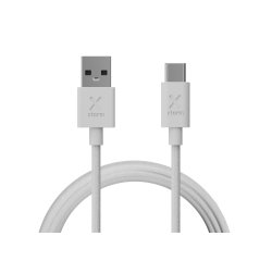 Xtorm CXG2050 câble USB 1 m USB A USB C 60 W Blanc