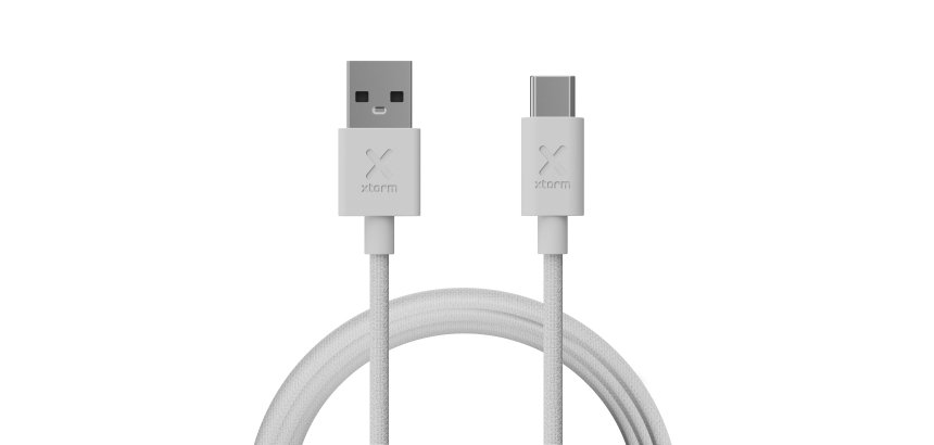 Xtorm CXG2050 câble USB 1 m USB A USB C 60 W Blanc