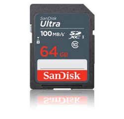 SanDisk Ultra 64 GB SDXC UHS-I Clase 10