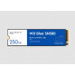 Western Digital Blue SN580 250 Go M.2 PCI Express 4.0 NVMe TLC