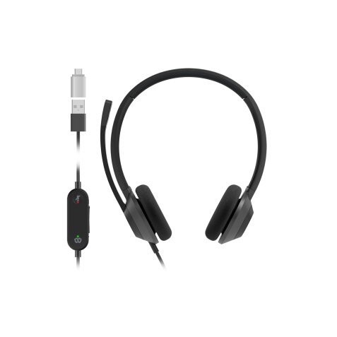 Cisco Headset 322 Auricolare Cablato A Padiglione Ufficio USB tipo-C Nero