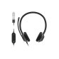 Cisco Headset 322 Auricolare Cablato A Padiglione Ufficio USB tipo-C Nero