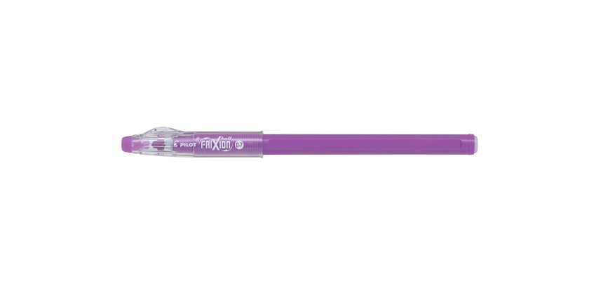 Frixion ball stick roller encre gel mauve 0.7 mm