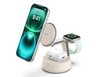 Belkin Qi2 Fitness tracker, Casques, Smartphone, Smartwatch Blanc USB Recharge sans fil Charge rapide Intérieure