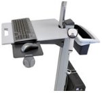 Ergotron NF Cart Basket & Handle Kit Cestino e impugnatura
