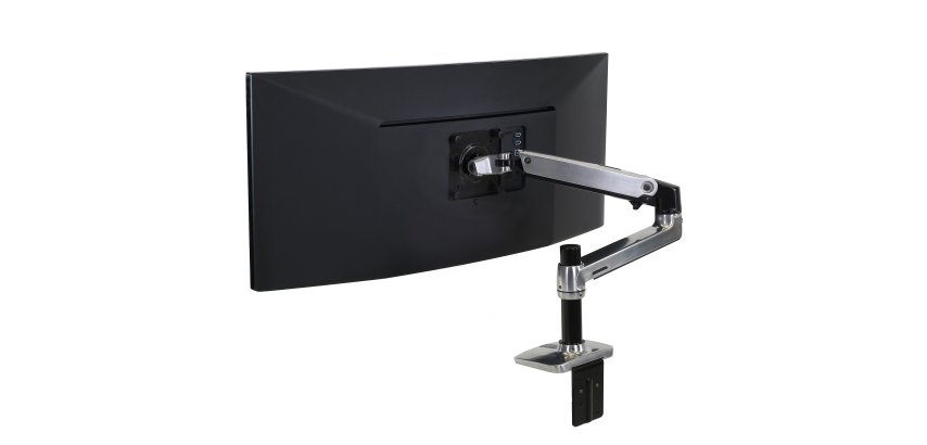 Ergotron LX Series Desk Mount LCD Arm 86,4 cm (34") Escritorio Negro