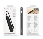 Satechi ST-P7SK hub & concentrateur USB Type-C 10000 Mbit/s Noir
