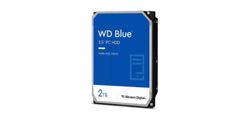 Western Digital Blue WD20EARZ disque dur 2 To 5400 tr/min 64 Mo 3.5" Série ATA III