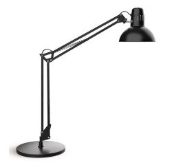 MAULstudy desk lamp, floor-standing, black