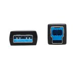 Tripp Lite U328F-15M cavo USB USB 3.2 Gen 1 (3.1 Gen 1) USB A USB B 5 Gbit/s Nero