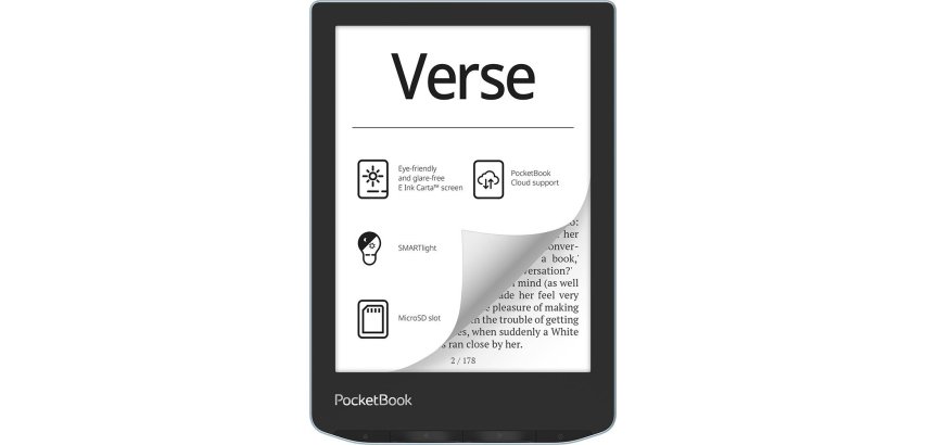 PocketBook Verse lettore e-book 8 GB Wi-Fi Nero, Blu