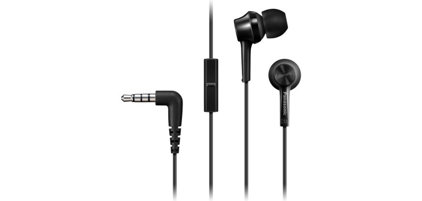 Panasonic RP-TCM115E Headset Wired In-ear Calls/Music Black