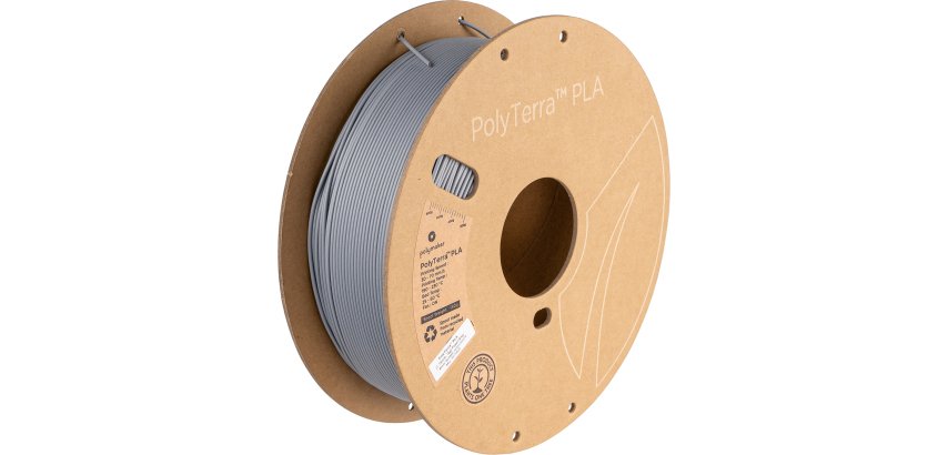 Polymaker PA04009 3D-Druckmaterial Polylactidsäure (PLA) Grau 3 kg