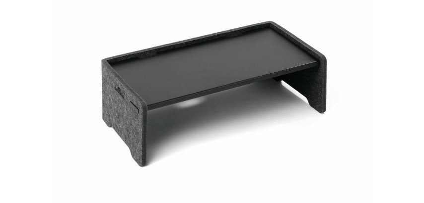 Durable 508158 flat panel bureau steun Houtskool