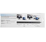 T'nB DSMST12V2 hub & concentrateur USB Type-C 5000 Mbit/s Aluminium