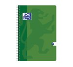 Cahier Oxford Color Life A4 grands carreaux Seyès 100 pages reliure spirale couverture carte coloris assortis