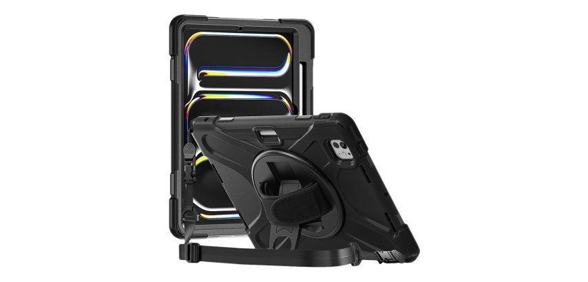 DLH DY-RC5023 étui pour tablette 27,9 cm (11") Folio Noir