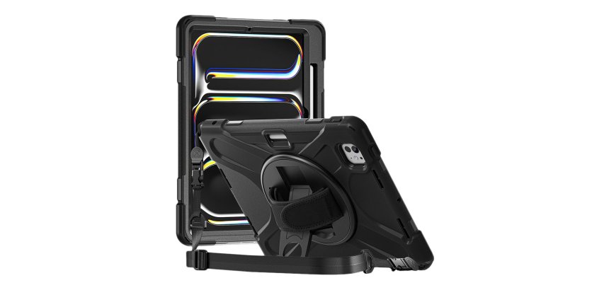 DLH DY-RC5023 étui pour tablette 27,9 cm (11") Folio Noir