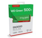 Western Digital Green WD SN3000 NVMe 500 Go M.2 PCI Express 4.0 QLC 3D NAND