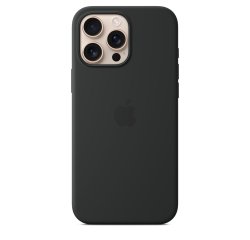 Apple Funda de silicona con MagSafe para el iPhone 16 Pro Max - Negro