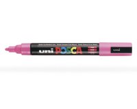 Marqueur posca pc5m gouache encre inodore toutes surfaces pointe moyenne conique couleur opaque couvrante rose