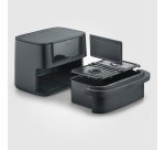 Severin FR 2490 fryer Double 9 L Stand-alone 2600 W Hot air fryer Black