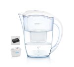 Haeger WJ-24W.004A filtro de agua Filtro de agua para jarra 2,4 L Transparente, Blanco