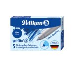 Cartouche encre pelikan griffix coloris bleu etui 5   unites