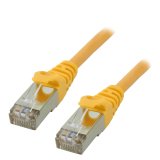 MCL Cable RJ45 Cat6 2.0 m Yellow câble de réseau Jaune 2 m F/UTP (FTP)