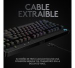 Logitech G G PRO teclado Juego USB QWERTY Español Negro