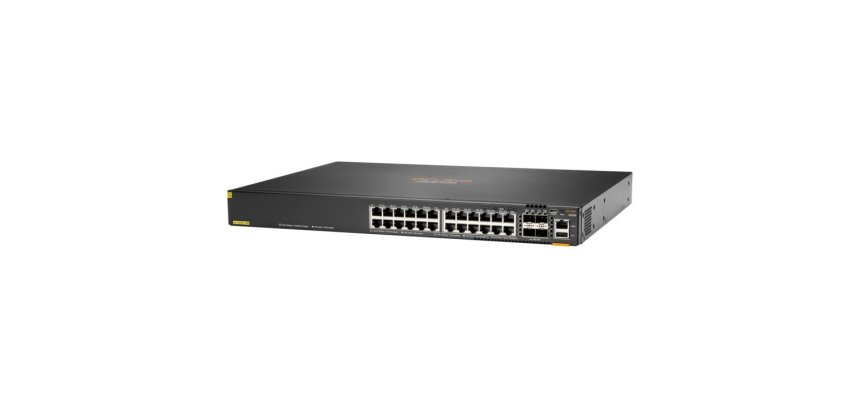 HPE Aruba Networking CX 6200F 24G 4SFP Géré L3 Gigabit Ethernet (10/100/1000) 1U
