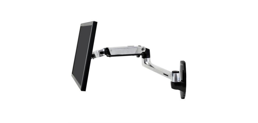 Ergotron LX Series LX Wall Mount LCD Arm 86,4 cm (34") Mur Aluminium