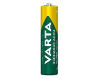 Varta Recharge Accu Power AAA 800 mAh Blister da 4 (Batteria NiMH Accu Precaricata, Micro, ricaricabile, pronta all'uso)